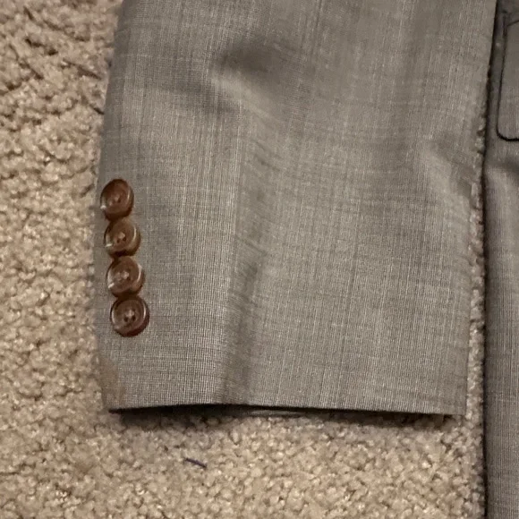 Lauren Ralph Lauren Mens Classic Blazer Sport Coat Wool Cashmere Brown Size 40L - Picture 5 of 9